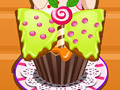 Oyunu Butterfly banana cupcake