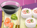 Oyunu Sara's Cooking Class - California Rolls