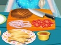 Oyunu Elsa Cooking Hamburger