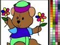 Oyunu Coloring bear cub