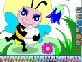 Oyunu Honeybee Coloring
