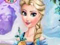 Oyunu Elsa Ice Flower
