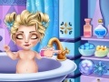 Oyunu Frozen Elsa Baby Bath