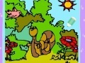 Oyunu Little Snail In Woods: Coloring