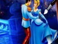 Oyunu Cinderella and Prince. Online coloring game