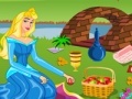 Oyunu Princess Aurora. Picnic cleaning