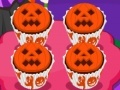 Oyunu Jack o Lantern Halloween Cupcakes