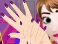 Oyunu Frozen Anna Manicure