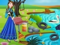 Oyunu Princess Anna. River cleaning