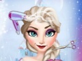Oyunu Elsa. Hair salon