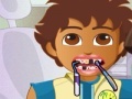 Oyunu Dora and Diego at dentist