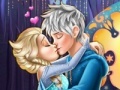Oyunu Elsa Frozen kissing Jack Frost