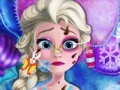 Oyunu Frozen. Injured Elsa