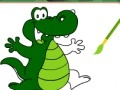 Oyunu Proud Alligator Coloring