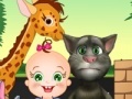 Oyunu Baby Rosy and Tom zoo adventure