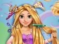 Oyunu Rapunzel. Real haircuts