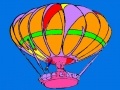 Oyunu Flying balloon coloring