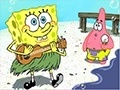 Oyunu SpongeBob at Beach Jigsaw