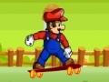 Oyunu Mario Skate Ride