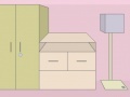 Oyunu Pastel pink room escape