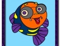 Oyunu Happy fish coloring