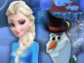 Oyunu Elsa & Anna Building Olaf
