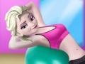 Oyunu Elsa gym workout