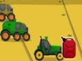 Oyunu Futuristic tractor racing