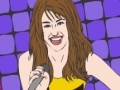 Oyunu Miley Cyrus Online Coloring
