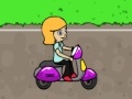 Oyunu Luna's scooter