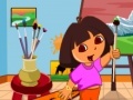 Oyunu Dora Drawling Cleaning Room
