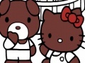 Oyunu Hello Kitty in Zoo Online Coloring