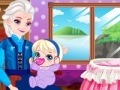 Oyunu Grandma Elsa сares baby