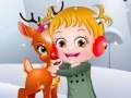 Oyunu Baby Hazel. Reindeer surprise