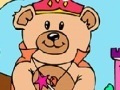 Oyunu Princess Teddy Bear Online Coloring