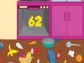 Oyunu Pregnant Dora cleaning kitchen