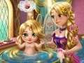 Oyunu Rapunzel Baby Wash