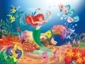 Oyunu Little Mermaid: Online Coloring Page