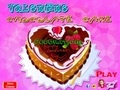 Oyunu Valentine Chocolate Cake