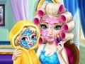 Oyunu Cold Heart: Real makeup mother Elsa