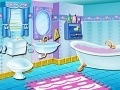 Oyunu Super Barbie Bathroom Clean Up