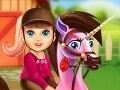 Oyunu Baby Barbie Superhero Pony Caring