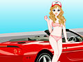 Oyunu Ferrari Dress Up