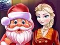 Oyunu Elsa and Santa Christmas Cleaning