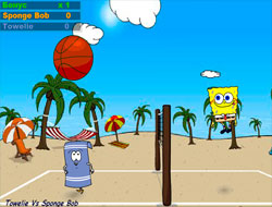 Sünger Bob ile Plaj voleybolu