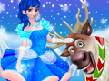 Oyunu Rudolph and Elsa in the Frozen Forest
