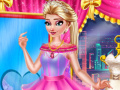 Oyunu Elsa Fairy Party Dress Up 
