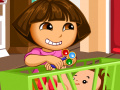 Oyunu Dora the Babysitter Slacking