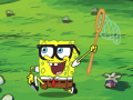 Oyunu Sponge Bob Jellyfish Race