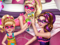 Oyunu Super Barbie pyjamas party
